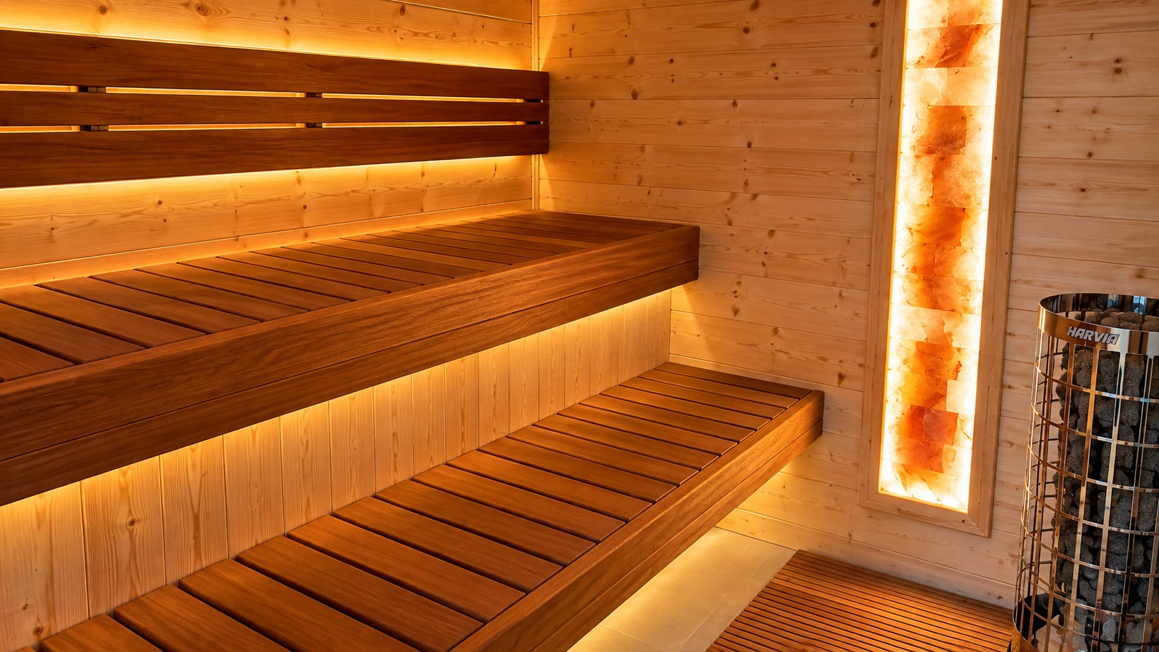 Gotowa sauna w prywatnym SPA Fabryki SPA